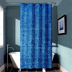 Jeans Blue  Shower Curtain 36  X 72  (stall)  by artworkshop