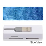 Jeans Blue  Memory Card Reader (Stick) Front