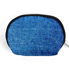 Jeans Blue  Accessory Pouch (medium) by artworkshop