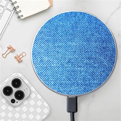 Jeans Blue  Wireless Charger by artworkshop