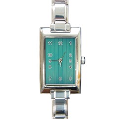 Green Surface  Rectangle Italian Charm Watch by artworkshop