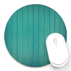 Green Surface  Round Mousepads by artworkshop