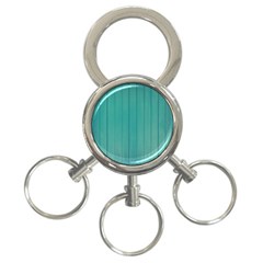 Green Surface  3-ring Key Chain by artworkshop