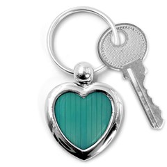 Green Surface  Key Chain (heart) by artworkshop