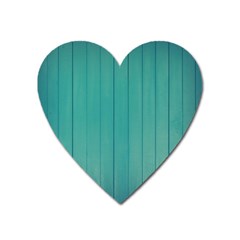 Green Surface  Heart Magnet by artworkshop