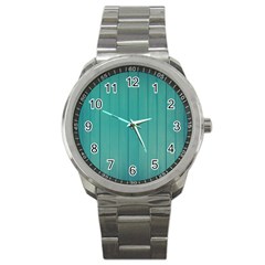 Green Surface  Sport Metal Watch by artworkshop