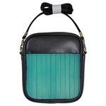 Green Surface  Girls Sling Bag Front