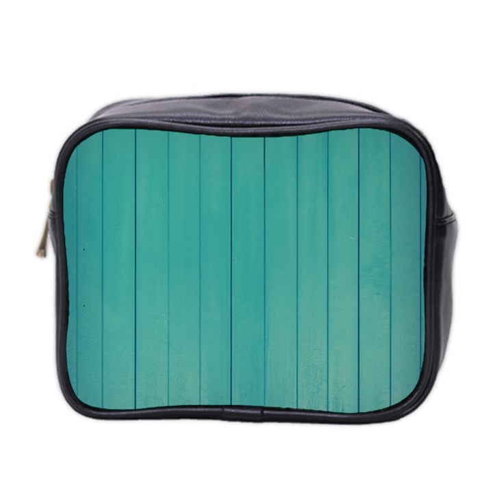 Green Surface  Mini Toiletries Bag (Two Sides)