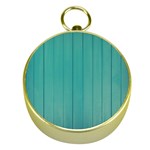 Green Surface  Gold Compasses Front