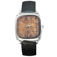 Architecture  Square Metal Watch by artworkshop