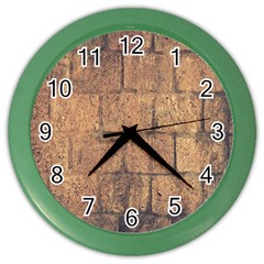 Architecture  Color Wall Clock by artworkshop