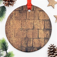  Wallpaper Architecture Round Ornament (two Sides) by artworkshop