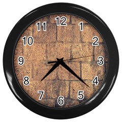  Wallpaper Architecture Wall Clock (black) by artworkshop