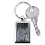 Ice Frost Crystals Key Chain (Rectangle) Front