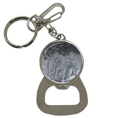 Ice Frost Crystals Bottle Opener Key Chain by artworkshop