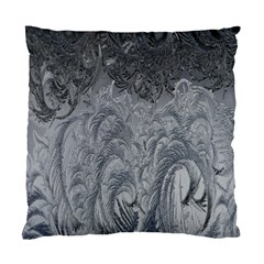 Ice Frost Crystals Standard Cushion Case (two Sides) by artworkshop