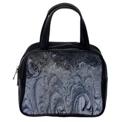 Ice Frost Crystals Classic Handbag (one Side) by artworkshop