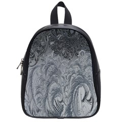 Ice Frost Crystals School Bag (small) by artworkshop