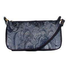 Ice Frost Crystals Shoulder Clutch Bag by artworkshop