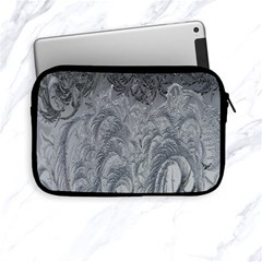 Ice Frost Crystals Apple Ipad Mini Zipper Cases by artworkshop