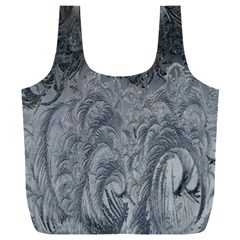 Ice Frost Crystals Full Print Recycle Bag (xxxl)