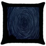  Stars Rotation  Throw Pillow Case (Black) Front