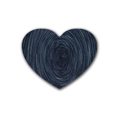  Stars Rotation  Rubber Heart Coaster (4 Pack)