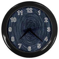  Stars Rotation  Wall Clock (black) by artworkshop