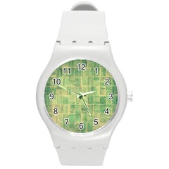 Bathroom Ceramic  Round Plastic Sport Watch (m)