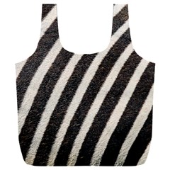  Zebra Pattern  Full Print Recycle Bag (xxl)