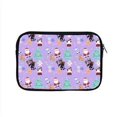 Purple Krampus Christmas Apple Macbook Pro 15  Zipper Case