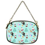 Green Krampus Christmas Chain Purse (Two Sides) Front