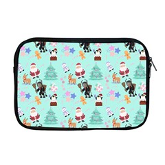 Green Krampus Christmas Apple MacBook Pro 17  Zipper Case