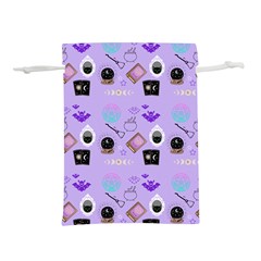 Pale Purple Goth Lightweight Drawstring Pouch (m)