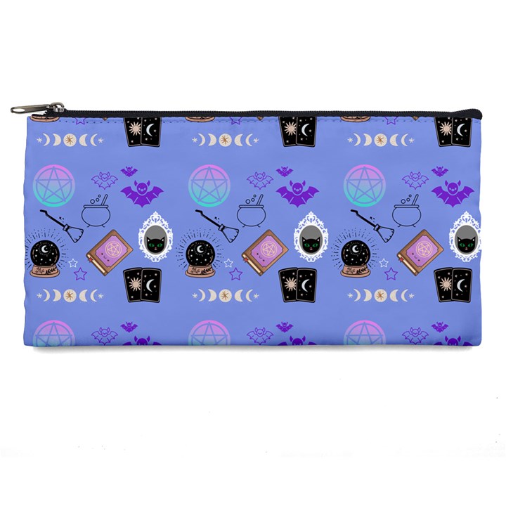 Pale Blue Goth Pencil Case