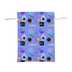 Pale Blue Goth Lightweight Drawstring Pouch (s)