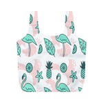 Art Geometric Full Print Recycle Bag (M) Front