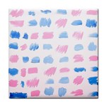 Background Collor Tile Coaster Front