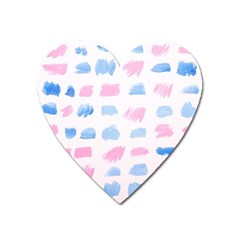 Background Collor Heart Magnet by nate14shop