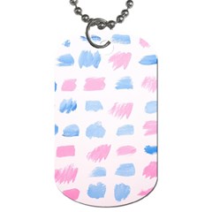 Background Collor Dog Tag (one Side) by nate14shop