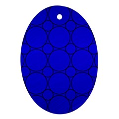 Background-blue Ornament (Oval)