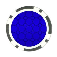 Background-blue Poker Chip Card Guard (10 pack)