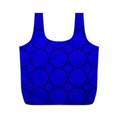 Background-blue Full Print Recycle Bag (m)