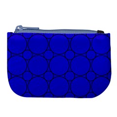 Background-blue Large Coin Purse