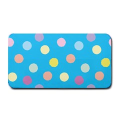 Blue Polkadot Medium Bar Mats by nate14shop