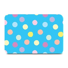 Blue Polkadot Plate Mats by nate14shop