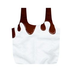 Chocolate Full Print Recycle Bag (m)