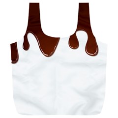 Chocolate Full Print Recycle Bag (xxxl) by nate14shop