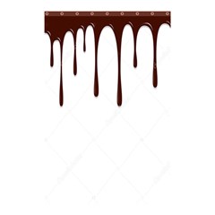 Illustration-chocolate-dropping-chocolate-background-vector Shower Curtain 48  X 72  (small)  by nate14shop