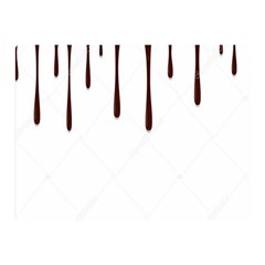 Illustration-chocolate-dropping-chocolate-background-vector Double Sided Flano Blanket (mini)  by nate14shop